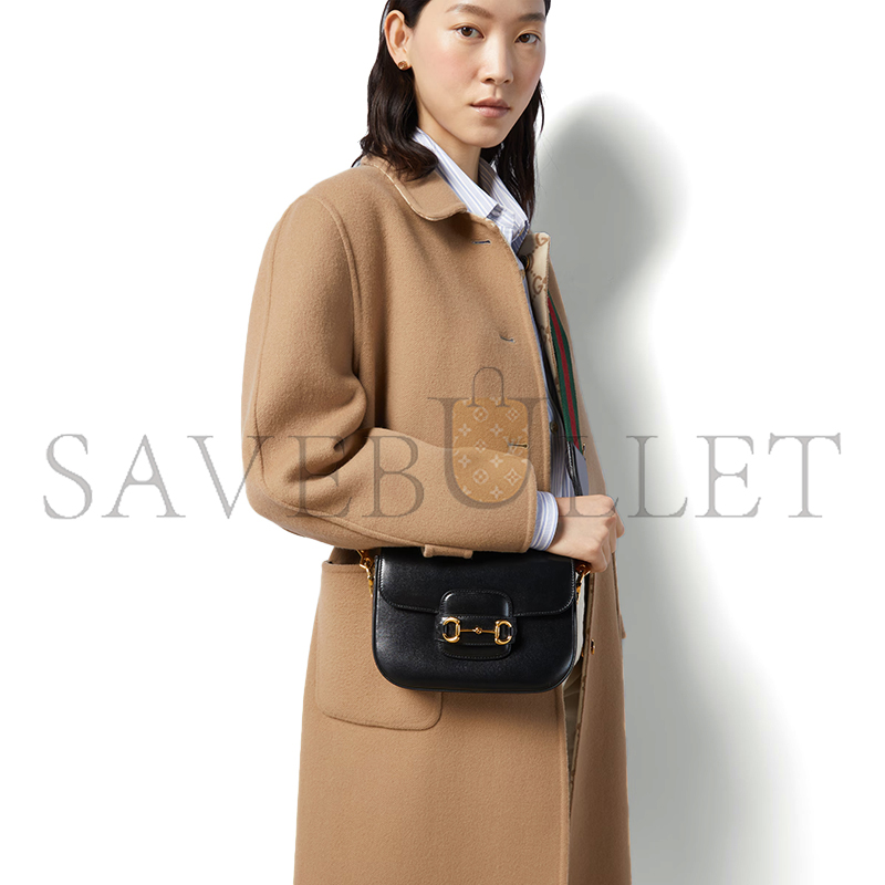 GUCCI HORSEBIT 1955 SMALL SHOULDER BAG 658574 (20.5*14.5*5cm)
